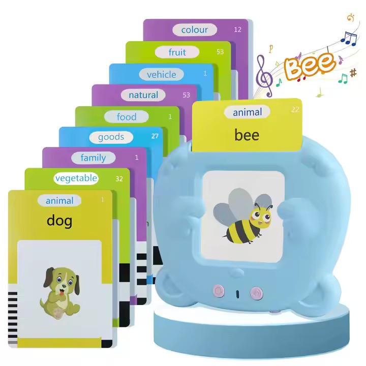 Interactive Talking Flash Cards – Educational Learning Toy for Toddlers & Preschoolers